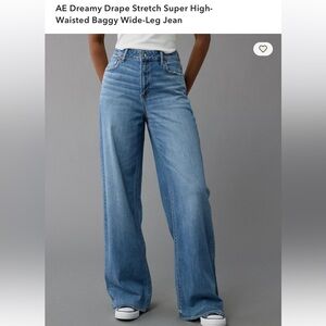 American Eagle Outfitters Sky Blue High Rise Jeans